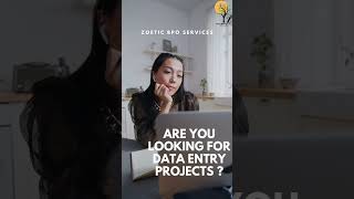 Are you LOOKING FOR DATA ENTRY PROJECTS [upl. by Nnylyahs]