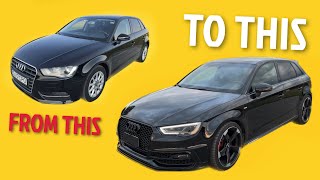 BUILDING AN AUDI A3 IN 10 MINUTES [upl. by Baskett]