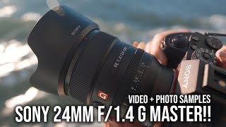 Sony 24mm f14 G Master Test Footage  Sample Photos  For a7III a7RIII a9 a7SII a6500 a6000 [upl. by Kristien]