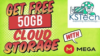 How to Get Free 50GB cloud Storage From MEGANZ in Nepali  KSTech [upl. by Rayna]