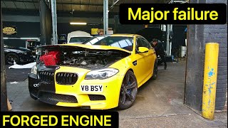 THIS BMW M5 BLEW ITS ENGINE AT 120 MPH  REBUILDING A FORGED ENGINE PART 2 [upl. by Sidky]