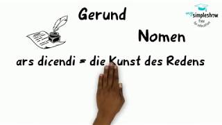 LateinEinfach erklärt Das Gerund Das Gerundium [upl. by Enitsenre]