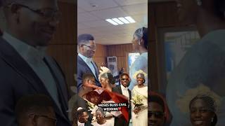 Moses Bliss’ wedding ceremony Civil mosesbliss ghanaianweddings nigeriawedding couplegoals [upl. by Iat]