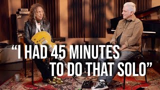 Kirk Hammett On Recording quotMaster of Puppetsquot [upl. by Oulman29]