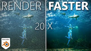 Get The Fastest Blender Cycles Render Settings [upl. by Anirbus]