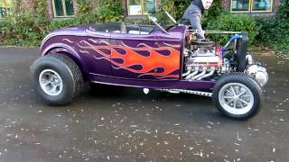 32er Ford Deuce Roadster Hot Rod  351 Cleveland Stroker 393 Build by USA Engines BV [upl. by Dita140]