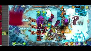 Hypothermic Hollows Day 20 Zomboss Battle PvZ 2 Reflourished [upl. by Bilski]