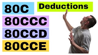 2 Deductions us 80C80CCC80CCD and 80CCE  Deduction on Certain Investments [upl. by Dorrehs318]