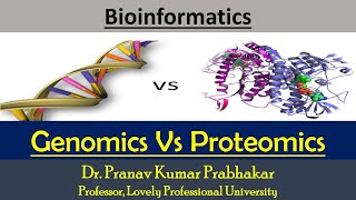 Genomics Vs Proteomics [upl. by Jemmie52]