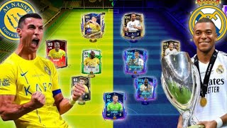 Al Nassr X Real Madrid  Ronaldo x Mbappe  FC Mobile 24 [upl. by Llenyr54]