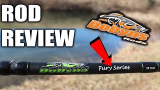 Dobyns Fury Series Baitcasting Rod Review [upl. by Quintus]