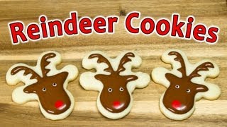 How to Make Reindeer Cookies from Cookies Cupcakes and Cardio [upl. by Green186]