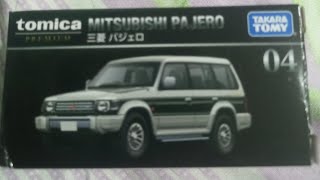 Tomica world tomica premium on review of Mitsubishi pajero car tagalog version [upl. by Mackay666]