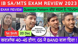 IB SAMT amp MTSGen Exam Analysis 2023  IB SA amp MTS EXAM ANALYSIS  IB EXAM REVIEW [upl. by Lucia455]