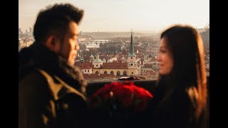 Surprise Marriage Proposal in the Prague Castle Preview [upl. by Sonni]