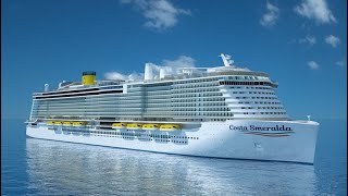 Costa Smeralda 2024 Costa Cruises Cruise Ship Tour 4K [upl. by Noissap]