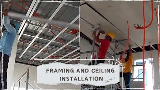 Framing and Ceiling Installation  Anno J [upl. by Knowlton]