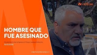 Hombre que fue asesinado era elemento de reingreso al Infopol aseguró director [upl. by Ykcor]