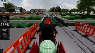 romney hythe amp dymchurch railway roblox cab ride from Hythe to Dungeness part 1 V1 [upl. by Bendix]