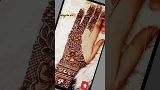 Easy Mehndi Design☘️  mehndi ytshort short shortvideo explore Gulfmehndi viral trending [upl. by Enrica]