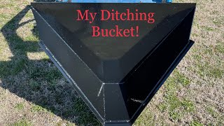 Homemade Ditching bucket [upl. by Lightman]