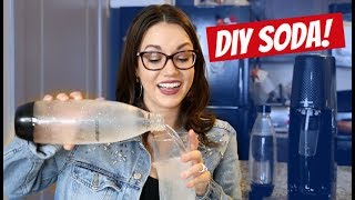 SODASTREAM REVIEW DIY SODA [upl. by Aivatan]