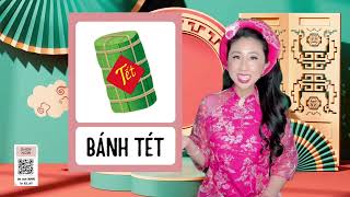 Learn Tet Lunar New Year Vocabulary w Bilingual Vietnamese Kids KidsContent VietnameseCulture [upl. by Lupien922]