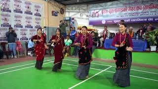 Gurung song ngolsyo ramrani प्रथम शुक्लागण्डकी मेयर कप ब्याडमिन्टन प्रतियोगित २०८० [upl. by Norvun]