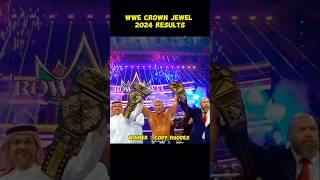 Every Crown Jewel 2024 Winners [upl. by Orodoet868]