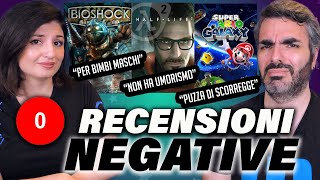 REAGIAMO alle RECENSIONI NEGATIVE assurde dei giochi che amiamo [upl. by Maurilla]