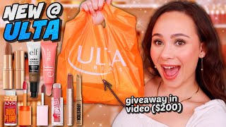 NEW AT ULTA HAUL Charlotte Tilbury Tarte ELF NYX amp MORE [upl. by Aley]