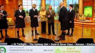 Celtic Thunder on QVC St Patricks Day Celebration 2011  2 [upl. by Modeerf]