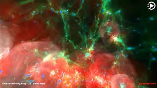 APOD 20200223  Illustris Simulation of the Universe Narrated by Brian [upl. by Nothsa896]