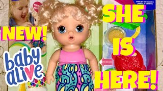 Snackin Noodle Baby She is here The New 2017 Baby Alive Doll [upl. by Hi901]