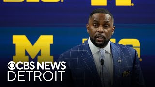 Michigans Sherrone Moore faces allegations of NCAA violations in signstealing investigation [upl. by Domenech]