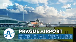 Aerosoft  Tailstrike Design  Prague Airport  Microsoft Flight Simulator Official Trailer [upl. by Nivlem740]