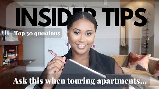 quotApartment Hunting 101 Top 30 Questions Every Renter Should Askquot [upl. by Inaluahek]