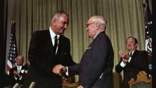 LYNDON JOHNSON TAPES Harry Truman over for Lunch [upl. by Leveridge]