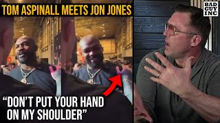 “Tom Aspinall met the REAL Jon Jones” [upl. by Serrano]