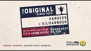 Rangers 50 Kilmarnock  William Hill Scottish Cup 201819 – Fifth Round Replay [upl. by Tserrof453]