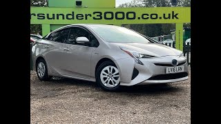 TOYOTA PRIUS 15 Prius Hybrid 4dr 2019 • 107000 miles • Petrol Hybrid • Automatic [upl. by Painter]