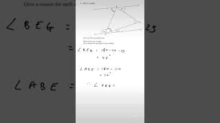 GCSE Maths Angles Problem [upl. by Opal]