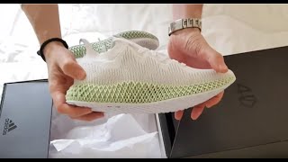 ADIDAS ALPHAEDGE 4D WHITE SNEAKERS OPIUM PARIS UNBOXING🇫🇷😄👍👟 [upl. by Nnyleuqaj]