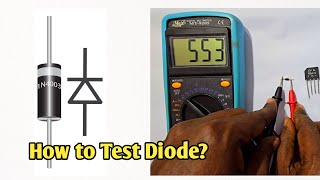 How to test Diodes Using a Digital Multimeter  How diodes working principle in tamil [upl. by Debbie]