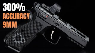 5 MOST ACCURATE 9MM PISTOLS ON THE MARKET 2024 [upl. by Ahsyia]