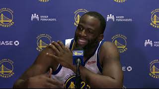 Draymond Green talks missing the gamewinner Postgame Interview 🎤 [upl. by Ludba]