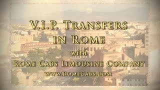 VIP Airport Transfer with Tour of Rome with Stefanos RomeCabs [upl. by Nameloc]