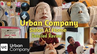 Urban Company Salon At HomeStarting At 149 OnlyHonest Review urbancompany [upl. by Pryor]