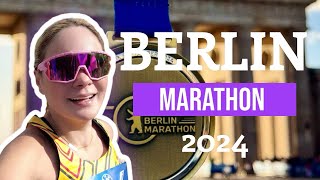 Berlin Marathon 2024 Race Day Vlog [upl. by Enyale]