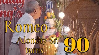 Tatay Romings turns 9 [upl. by Ardnu]